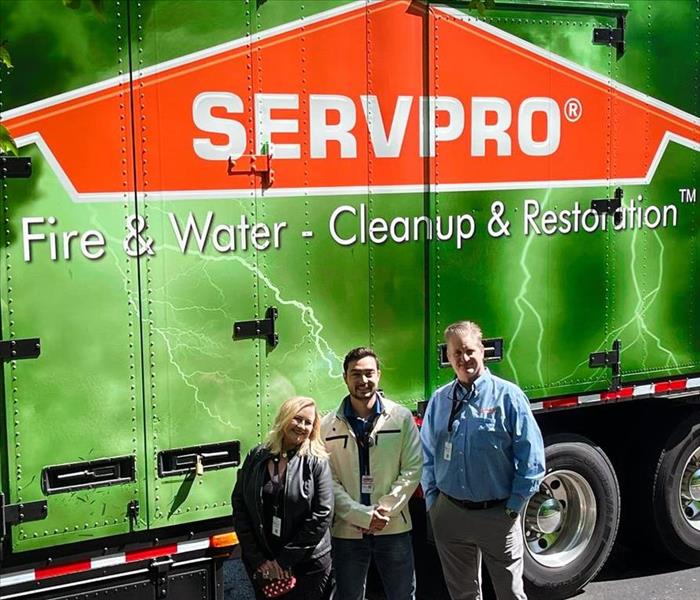 SERVPRO Team Disaster Recovery Trailer